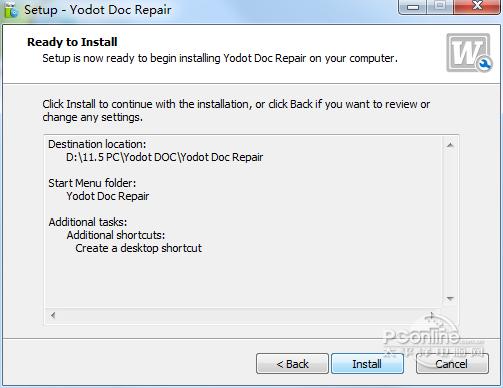Yodot DOC Repair截图