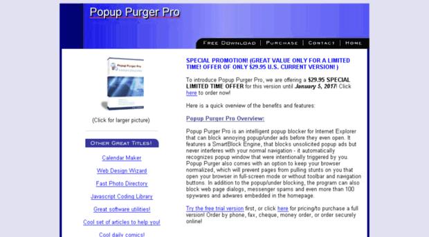 Popup Purger Pro 3.1.0