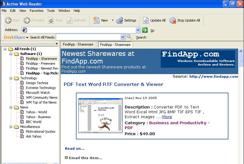 Active Web