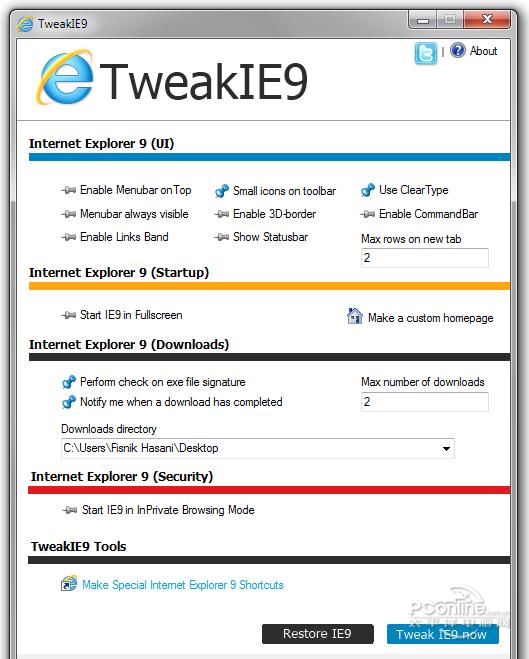 TweakIE9