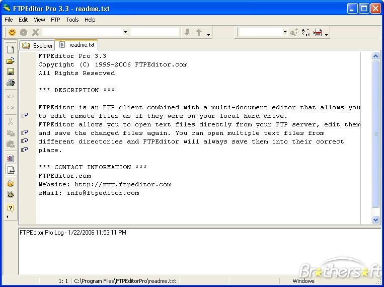 FTPEditor Pro 3.3