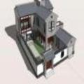 sketchup中式住宅建筑住宅SU模型