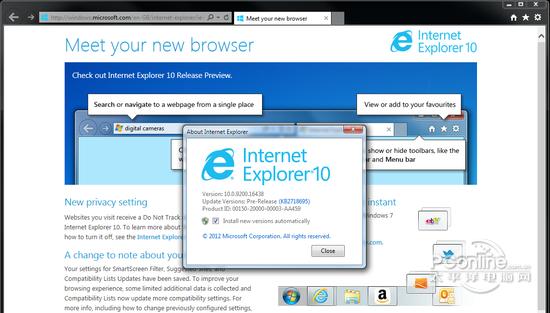 Internet explorer 10 For Win7