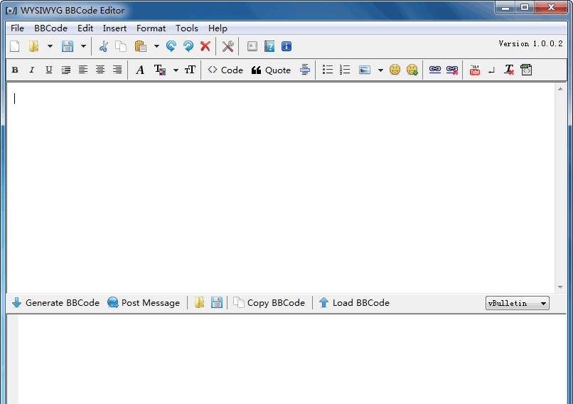 WYSIWYG BBCode Editor 1.0.1.1