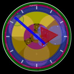 Pifagor Clock ScreenSaver 3.1