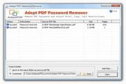 Adept PDF Password Remover 3.40
