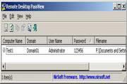 Remote Desktop PassView 1.01