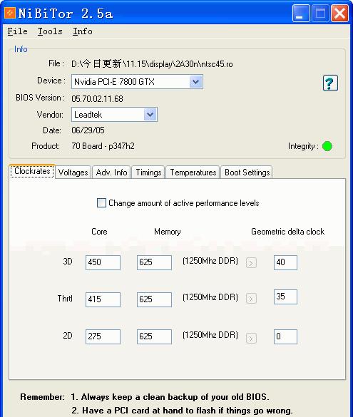 NVIDIA BIOS Editor