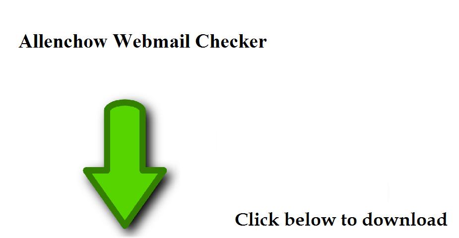 Allenchow Webmail Checker 1.75
