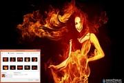 Fiery Art Windows 7 Theme 1.00