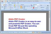 Abdio PDF Creator 6.86 Build
