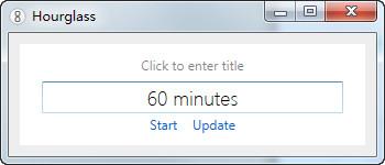 Hourglass(Windows倒计时工具) V1.1.0.0