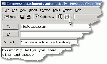 bxAutoZip for Outlook Express 1.50