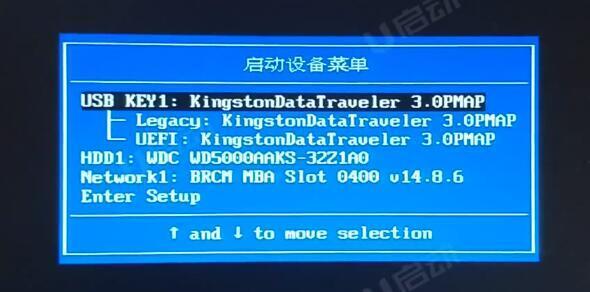 联想ThinkPad T14锐龙版笔记本如何使用bios设置u盘启动