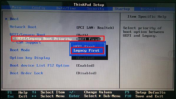 联想怎么关闭uefi启动设 演示联想关闭uefi启动设置方法