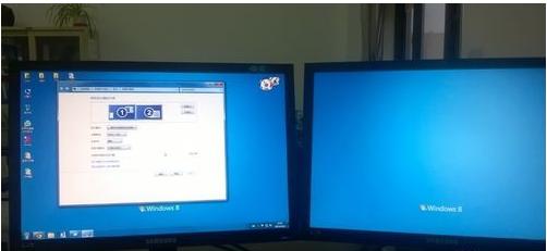 电脑一拖二,小编教你电脑一拖二设置显示