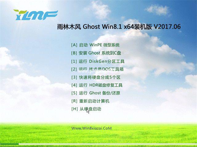 雨林木风系统win864位旗舰版下载