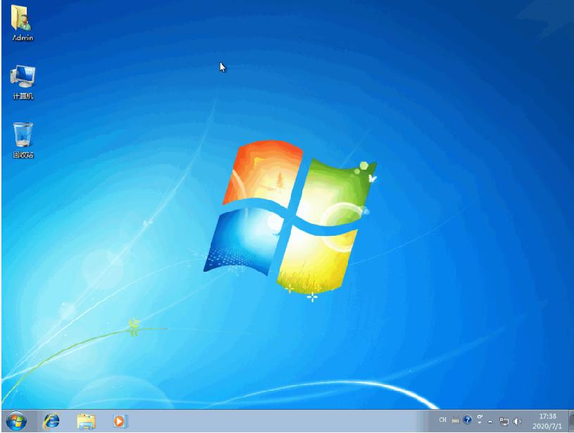 怎样用光盘把xp系统重装成Windows 7