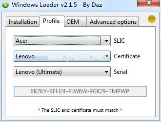 Ghost windows7系统LOADER激活工具下载