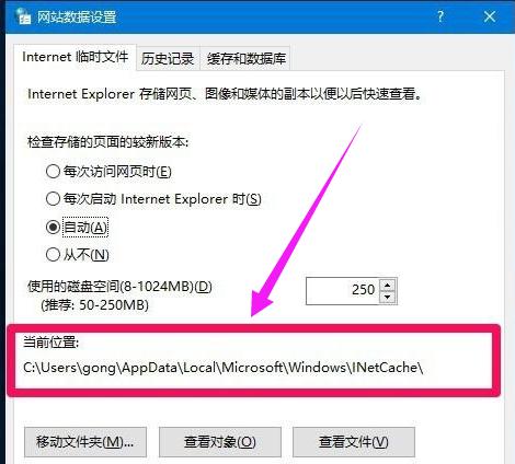 怎么打开浏览器临时文件夹