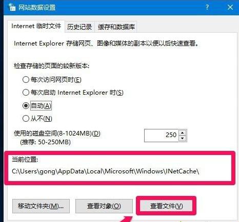 怎么打开浏览器临时文件夹