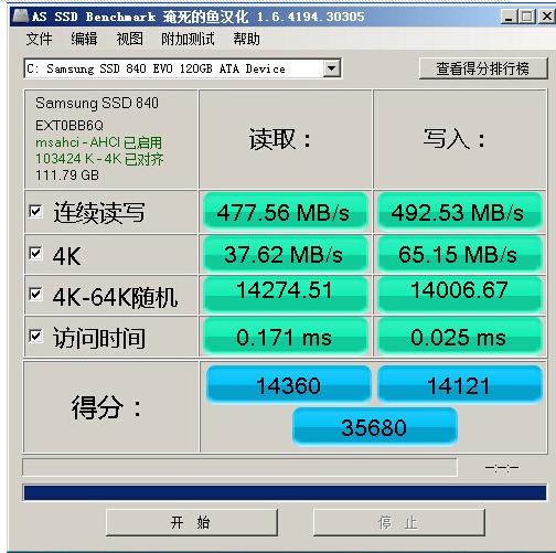 as ssd,小编教你固态硬盘性能测试AS SSD benchmark