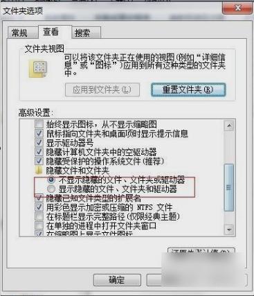 如何查看隐藏文件,小编教你怎么如何查看隐藏文件