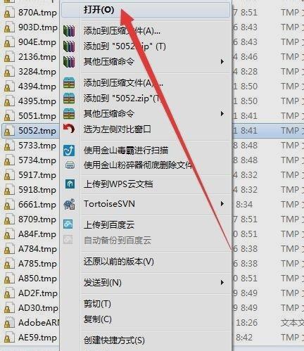 tmp文件,小编教你怎么打开tmp文件