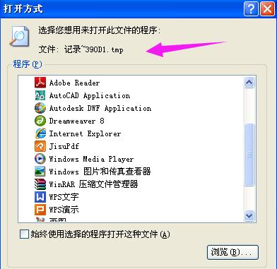 tmp是什么文件,小编教你怎么打开tmp文件