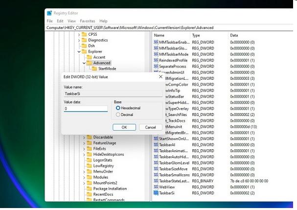 教你win11任务栏怎么设置大小