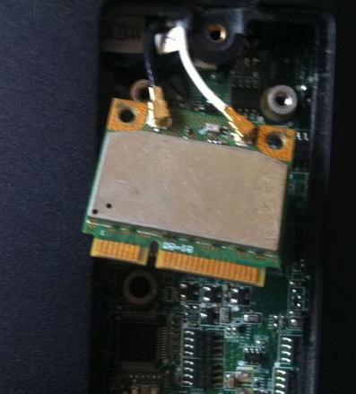 笔记本内置无线网卡怎么更换