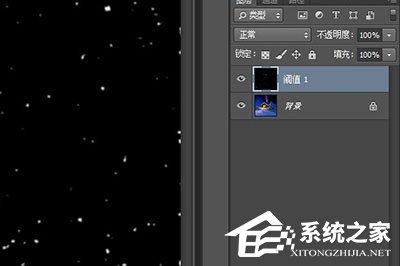 PS怎么做雪花效果？PS做雪花效果的方法