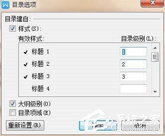 WPS文档如何制作统一目录格式?