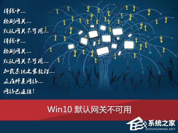 Win10网络诊断后提示&ldquo;默认网关不可用&rdquo;的问题怎么解决？