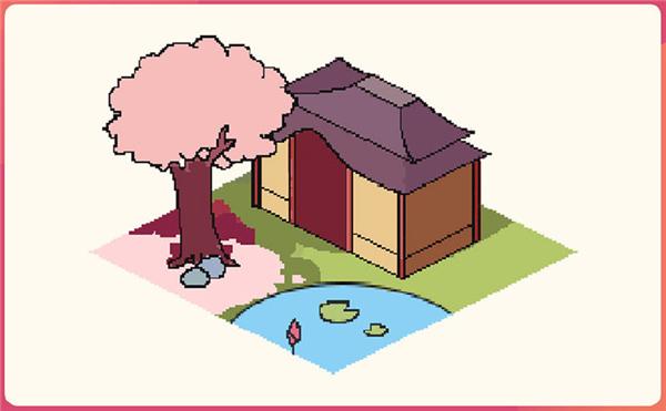 如何使用PS绘制古风像素插画?