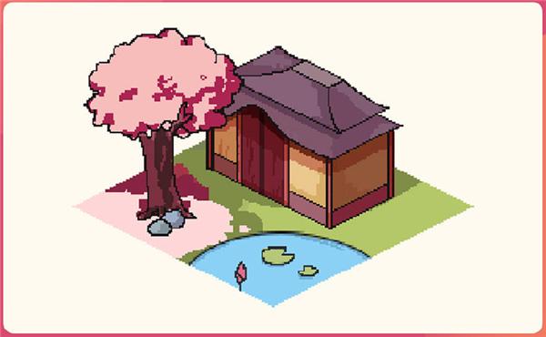 如何使用PS绘制古风像素插画?