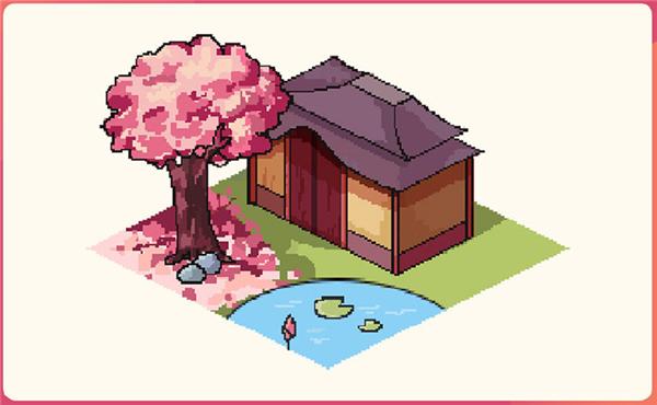 如何使用PS绘制古风像素插画?