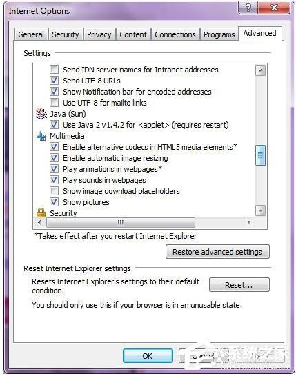 Win7网页图片打不开怎么办?