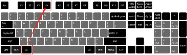 Win7系统怎么使用强制退出快捷键?