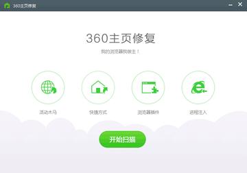 360浏览器主页被篡改如何修复？