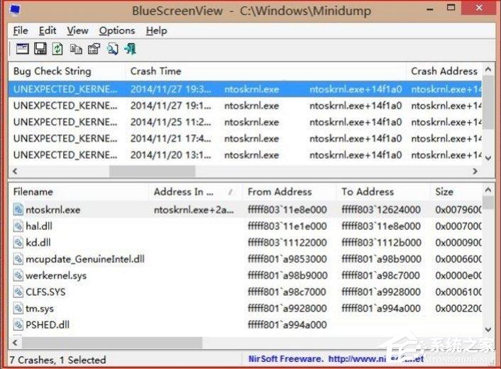 Win8.1系统MEMORY.DMP找不到怎么办?