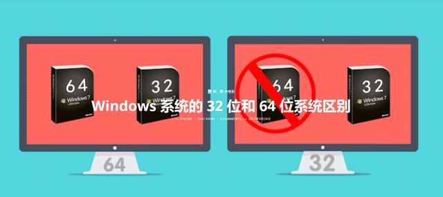 电脑操作系统的32位和64位分别是什么意思?有什么区别?