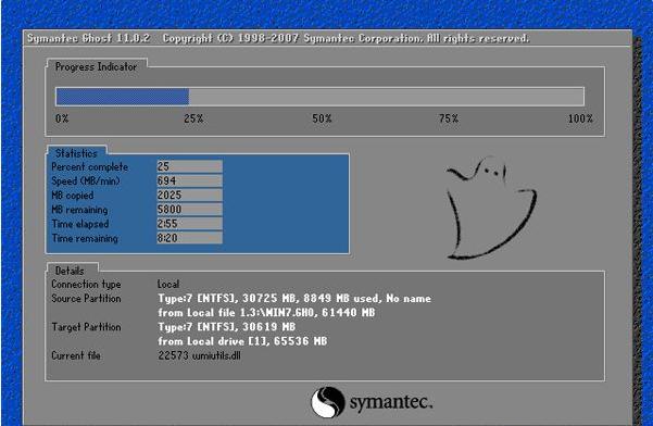 Ghost怎么重装Win7系统？Windows7一键ghost重装系统步骤