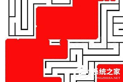 PS怎么使用魔棒工具破解迷宫？使用魔棒工具轻松搞定