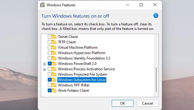 如何在Windows11上安装适用于Linux的Windows子系统？