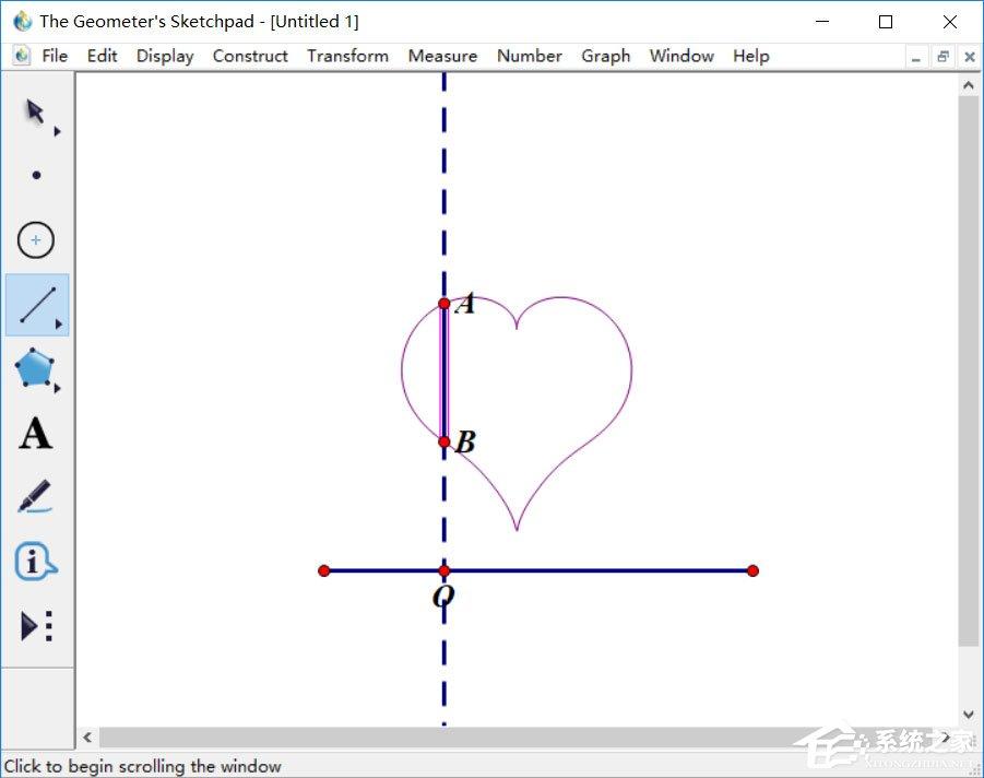 几何画板如何绘制爱心?几何画板爱心函数教程
