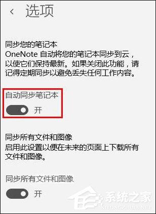 Win10系统OneNote怎么开启自动同步？微软笔记打开同步的方法