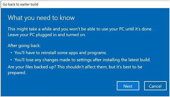如何卸载Win10 20H2版本，并降级到以前的版本？