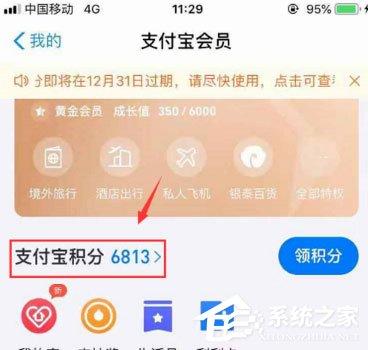 支付宝积分在哪里看?支付宝积分查看方法