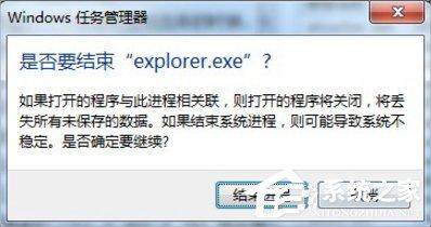 Win7系统U盘无法停止通用卷怎么办?